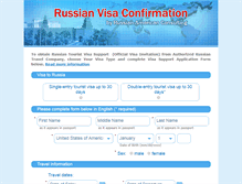 Tablet Screenshot of client.russianvisaconfirmation.com